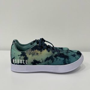 Nobull canvas tie dye trainer shoes sneaker Gym Workout Woman Size 6.5